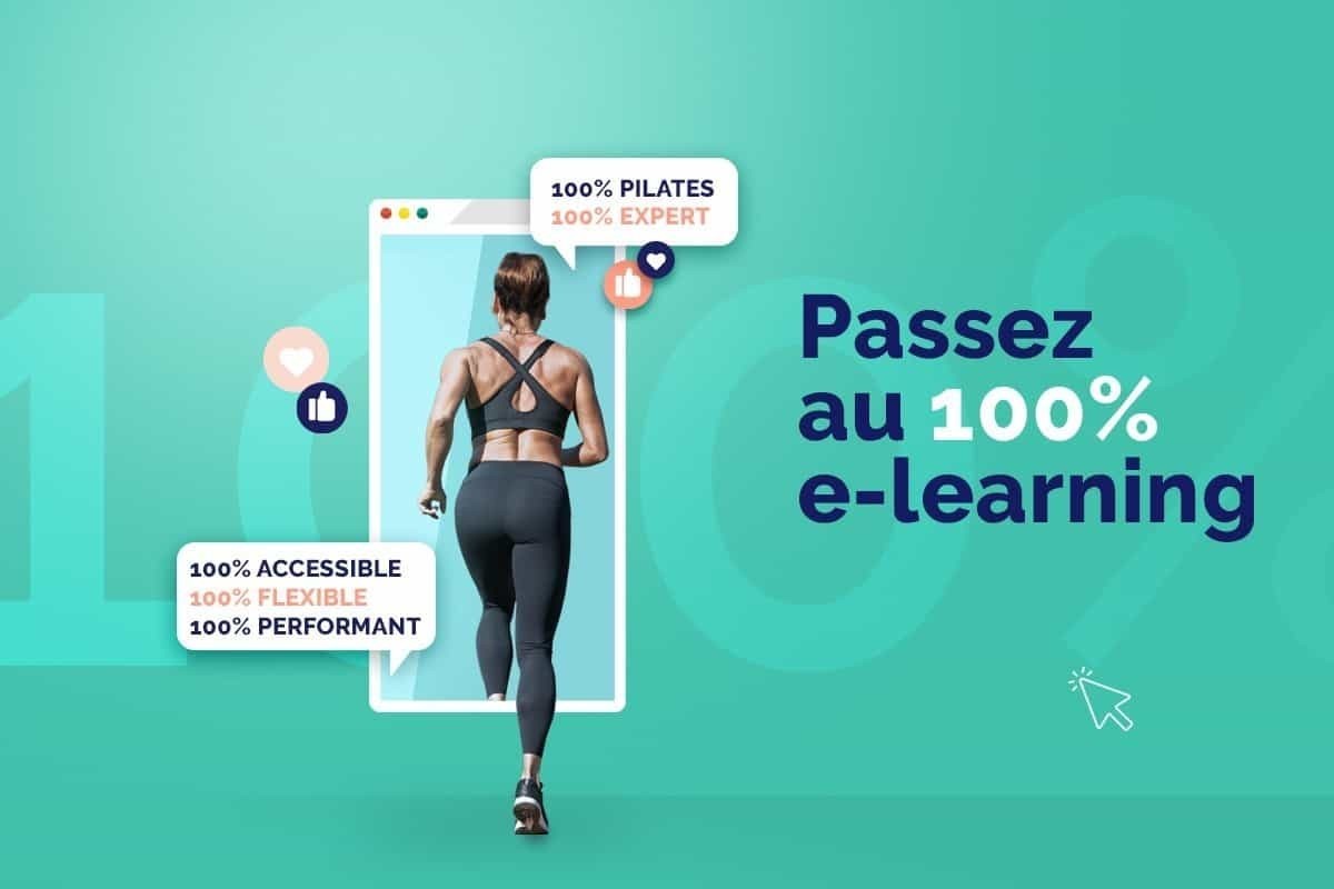Le Pilates en 100% E-learning, c'est possible avec Leaderfit' !